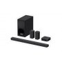 Sony | HT-S40R 5.1ch Home Cinema Soundbar with Wireless Rear Speakers | USB port | Bluetooth | Black | No | Wi-Fi | Wireless con - 5